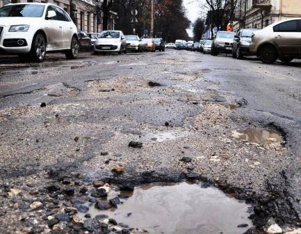 Дыры на дорогах